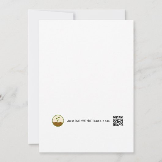 Red and White Christmas Tree Party Einladung (Rückseite)