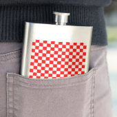 Red and White Classic Checkerboard von STaylor Flachmann (Beispiel)