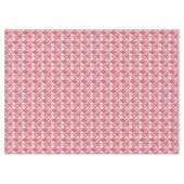 Red and white floral pattern tischdecke (Vorderseite (Horizontal))