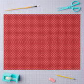 Red and White Polka Dot Tissue Paper Seidenpapier (Basteln)