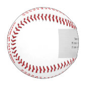 Red and White, Senior Night Baseball Geschenkideen (Vorderseite Links)