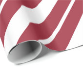 Red and White Stripes Candy Cane oder America Them Geschenkpapier (Rolleneckpunkt)