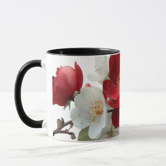 red and white wild roses tasse (Links)
