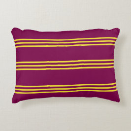 Red and Yellow Accent Pillow Dekokissen