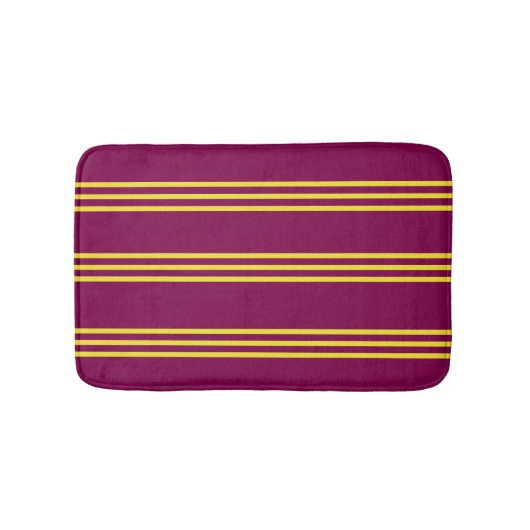 Red and Yellow Bath Mat Badematte (Vorderseite)
