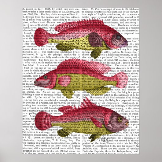 Red and Yellow Fantasy Fish Trio Poster (Vorne)