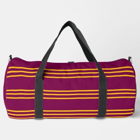 Red and Yellow Large Duffle Bag (Vorderseite)