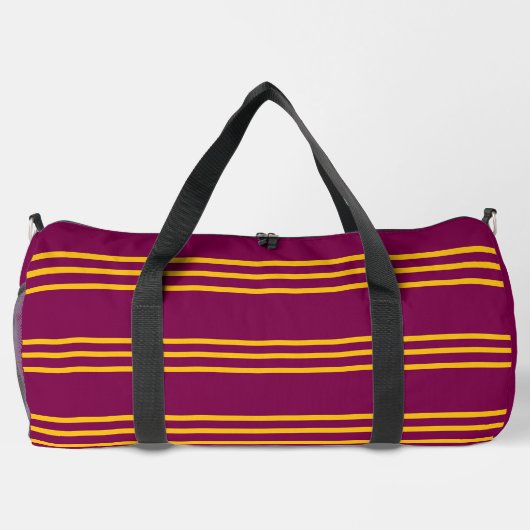 Red and Yellow Large Duffle Bag (Rückseite)