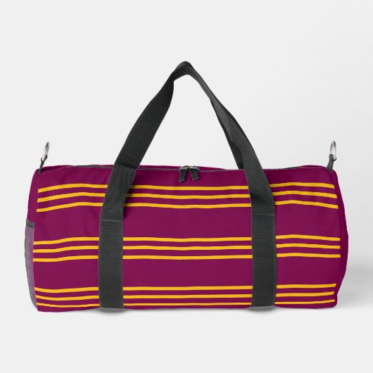 Red and Yellow Small Duffle Bag (Rückseite)