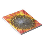 Red and Yellow Sunflower Notepad Notizblock (angewinkelt)