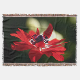 Red Anemone Blume Decke