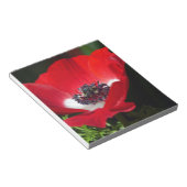 Red Anemone.JPG Notizblock (angewinkelt)