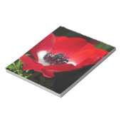 Red Anemone.JPG Notizblock (Rotiert)