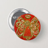 Red Angel Button (Vorne & Hinten)