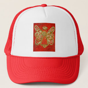 Red Angel Hat Truckerkappe