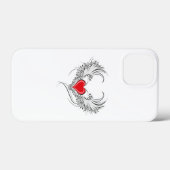 Red Angel Heart mit Flügeln Case-Mate iPhone Hülle (Rückseite (Horizontal))