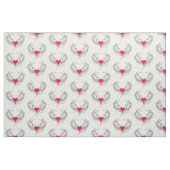 Red Angel Heart mit Flügeln Stoff (Fat Quarter (45,7 x 55,9 cm))