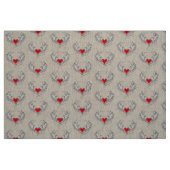 Red Angel Heart mit Flügeln Stoff (Fat Quarter (45,7 x 55,9 cm))