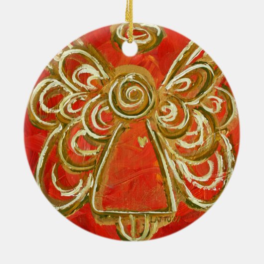 Red Angel Ornament (Hinten)