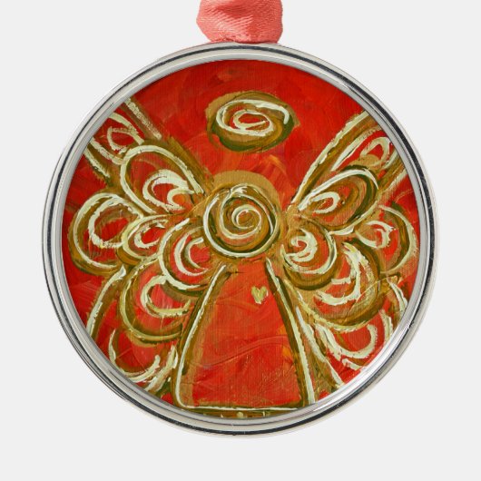 Red Angel Ornament (Vorne)