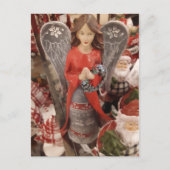 Red Angel Postkarte (Vorderseite)