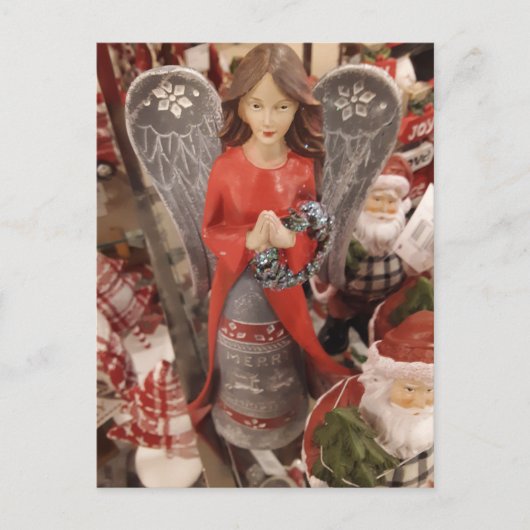 Red Angel Postkarte (Vorderseite)