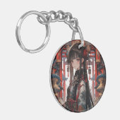Red Anime Princess Bag Charm Schlüsselanhänger (Vorderseite links)