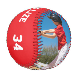 Red anpassen White Baseball