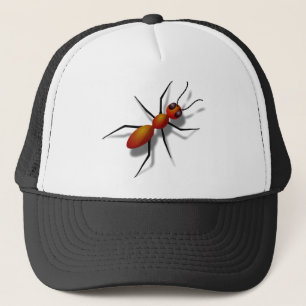 Red Ant Crawling Truckerkappe
