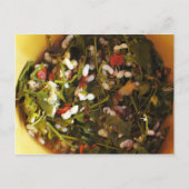 Red Ant Egg Salad ... Thai Street Food Postkarte (Vorderseite)