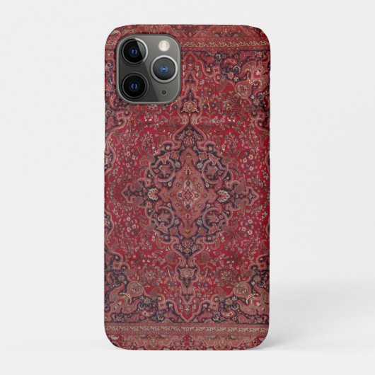 Red Antique Carpet Case-Mate iPhone Hülle (Rückseite)