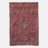 Red Antique Carpet Geschirrtuch (Vertikal)