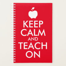 Red Apfel Behielt Ruhe und Teach On