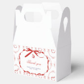 Red Apfel Duwer Gevor Box Geschenkschachtel (Geöffnet)