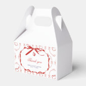 Red Apfel Duwer Gevor Box Geschenkschachtel (Vorderseite)