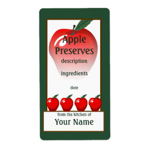 Red Apfel Reserven Label