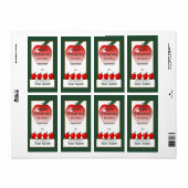 Red Apfel Reserven Label (Vorne)