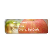 Red Apple Address Labels (Vorne)