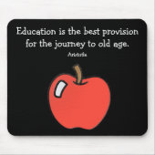 Red Apple Bildung Mousepad (Vorne)