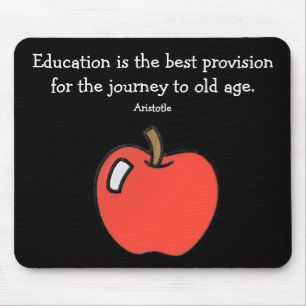 Red Apple Bildung Mousepad