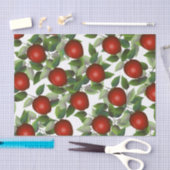 Red Apple Botanical Seidenpapier (Handwerk)
