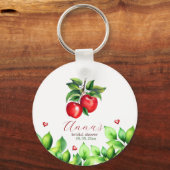 Red Apple Brautparty Fevor Schlüsselanhänger (Vorderseite)