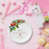 Red Apple Brautparty Pappteller (Party)