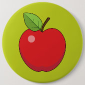 Red Apple Button (Vorderseite)