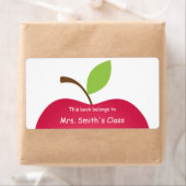 Red Apple Classroom Book Plate (Insitu)