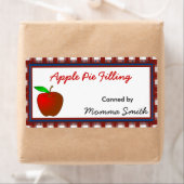 Red Apple Custom Canning Labels (Insitu)