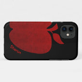Red Apple Custom Case-Mate iPhone Hülle (Rückseite (Horizontal))