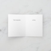 Red Apple "Danke Lehrer" Personalisiert School Dankeskarte (Innenseite)