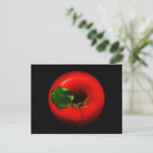 Red Apple Design Postkarte (Stehend Vorderseite)
