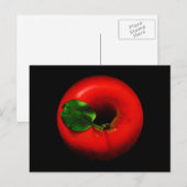 Red Apple Design Postkarte (Vorne/Hinten)